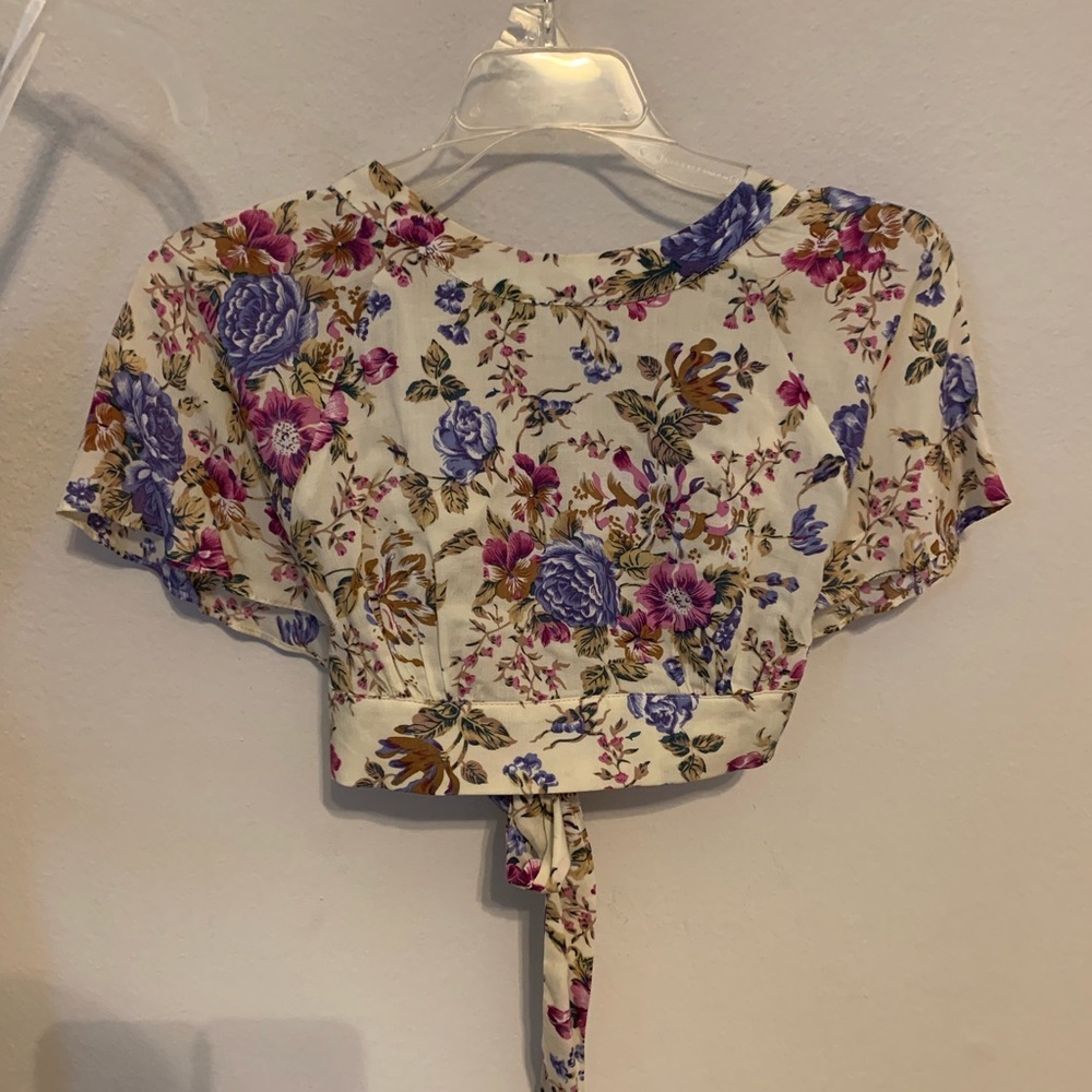Skirt and crop top set